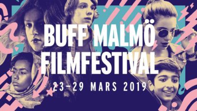 affisch där det står BUFF MALMÖ FILMFESTIVAL
