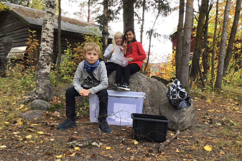 Abbe Stransberg, Ewelyn Schjölberg-Gamnes och Sahar Nori.