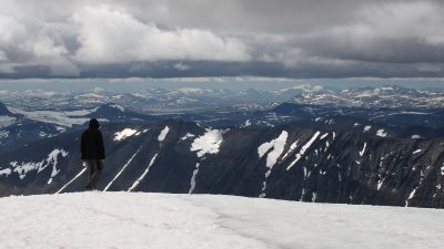Mindre skräp på Kebnekaise.
